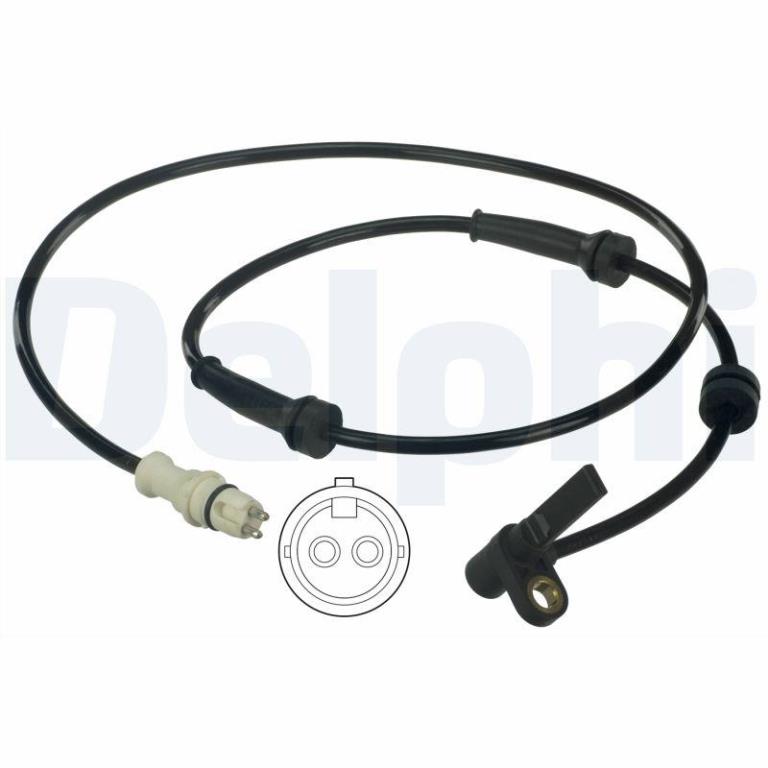 Capteur ABS (Capteur de vitesse de roue) DELPHI ref. SS20379