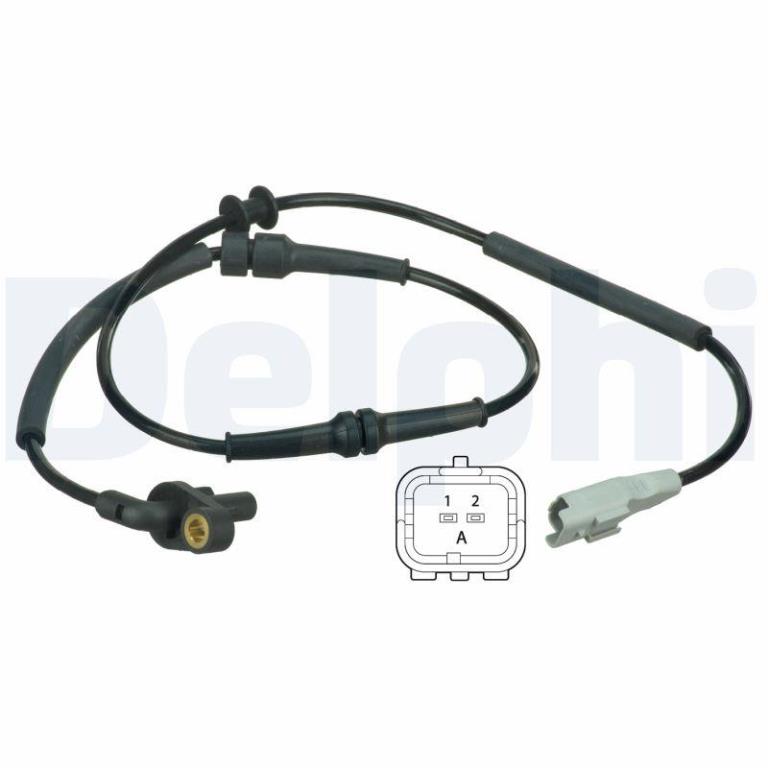 Capteur ABS (Capteur de vitesse de roue) DELPHI ref. SS20380