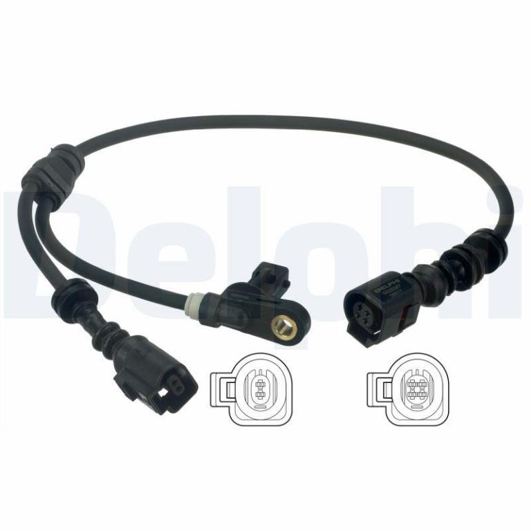 Capteur ABS (Capteur de vitesse de roue) DELPHI ref. SS20387
