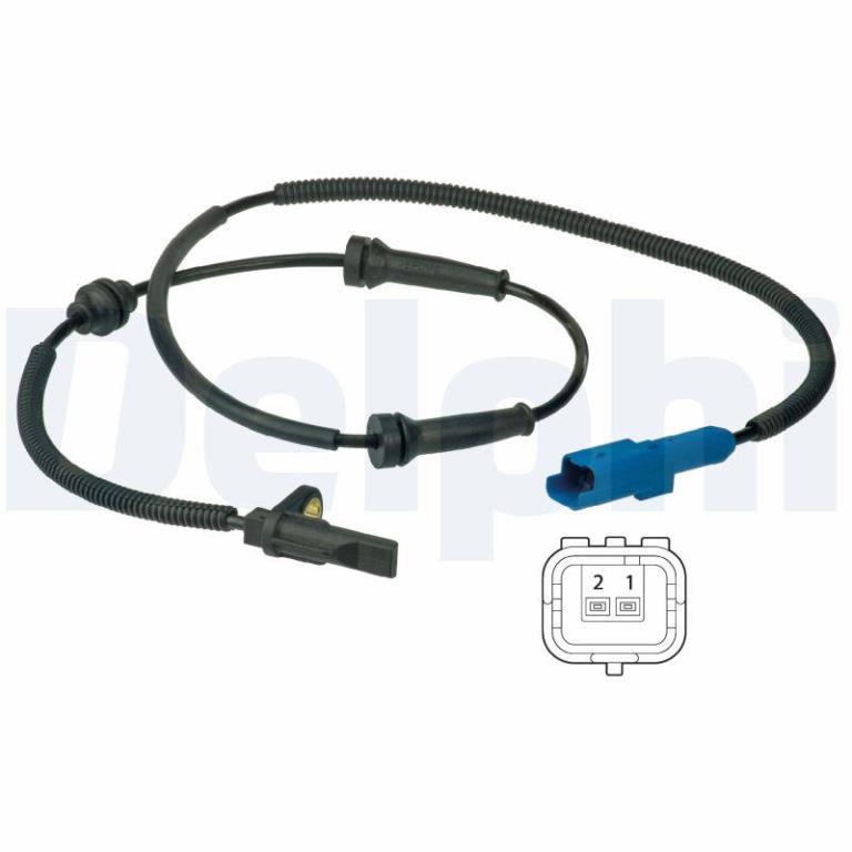 Capteur ABS (Capteur de vitesse de roue) DELPHI ref. SS20390