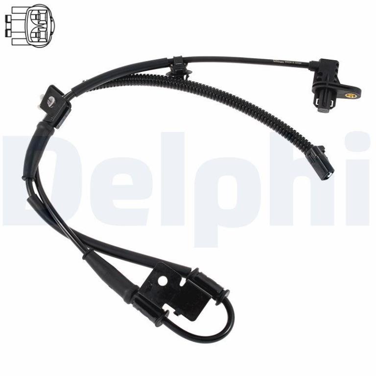 Capteur ABS (Capteur de vitesse de roue) DELPHI ref. SS20415-12B1