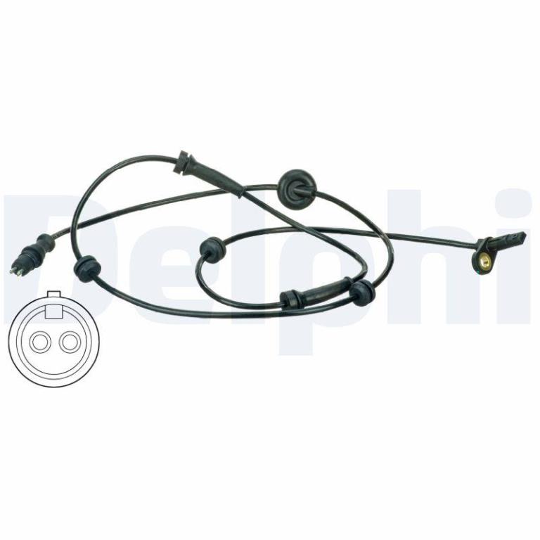 Capteur ABS (Capteur de vitesse de roue) DELPHI ref. SS20482