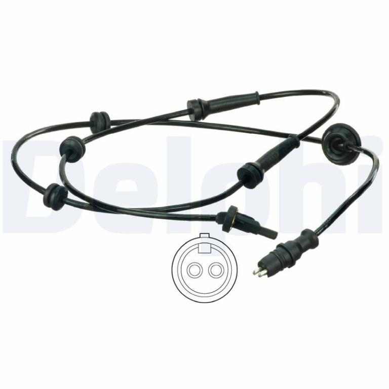 Capteur ABS (Capteur de vitesse de roue) DELPHI ref. SS20483