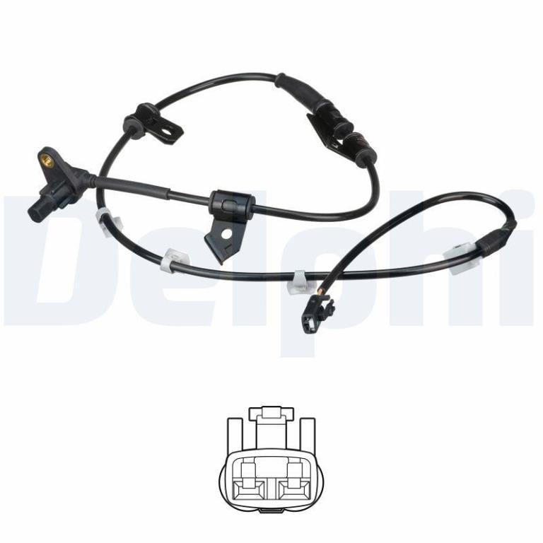 Capteur ABS (Capteur de vitesse de roue) DELPHI ref. SS20530