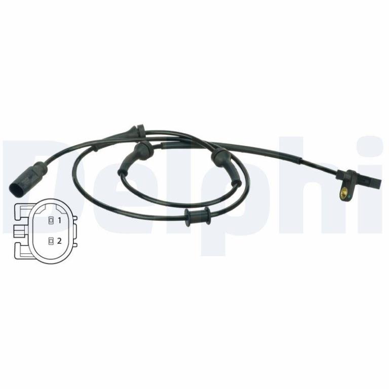 Capteur ABS (Capteur de vitesse de roue) DELPHI ref. SS20539