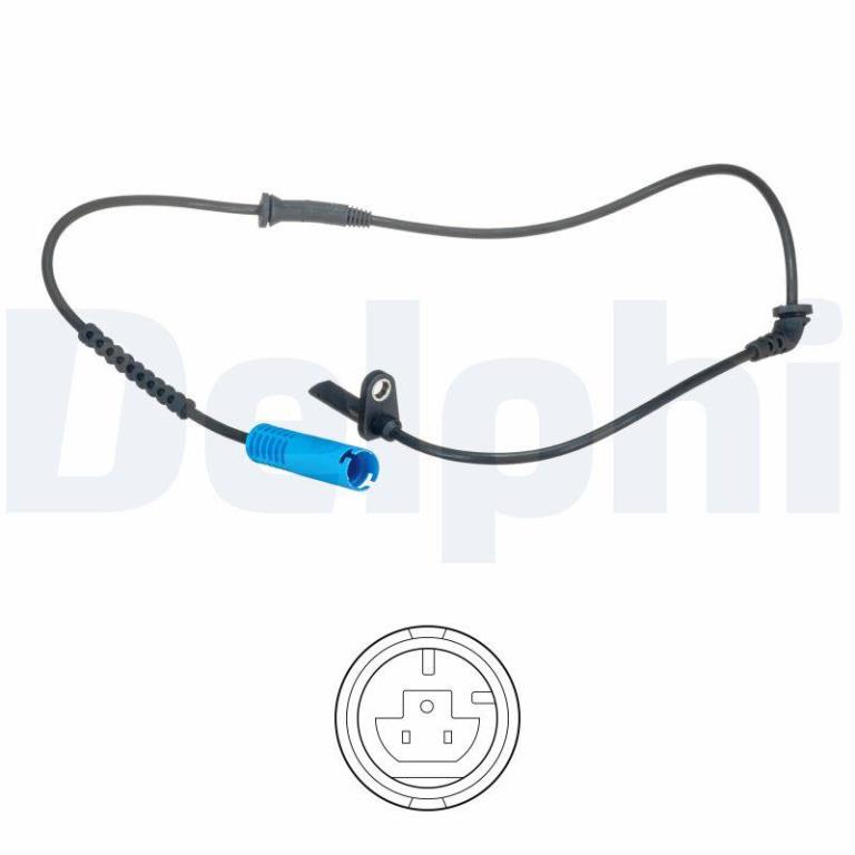 Capteur ABS (Capteur de vitesse de roue) DELPHI ref. SS20557