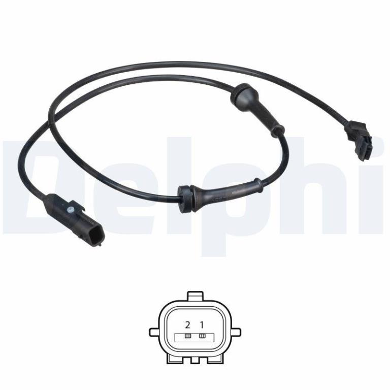 Capteur ABS (Capteur de vitesse de roue) DELPHI ref. SS20573