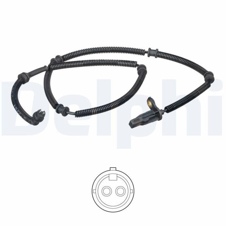 Capteur ABS (Capteur de vitesse de roue) DELPHI ref. SS20575