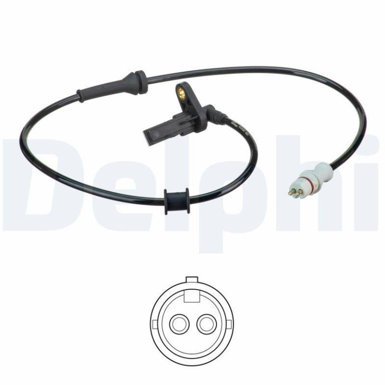 Capteur ABS (Capteur de vitesse de roue) DELPHI SS20590