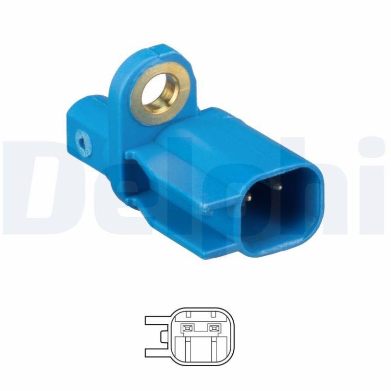 Capteur ABS (Capteur de vitesse de roue) DELPHI ref. SS20607
