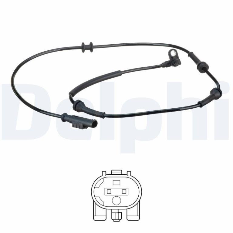 Capteur ABS (Capteur de vitesse de roue) DELPHI ref. SS20611