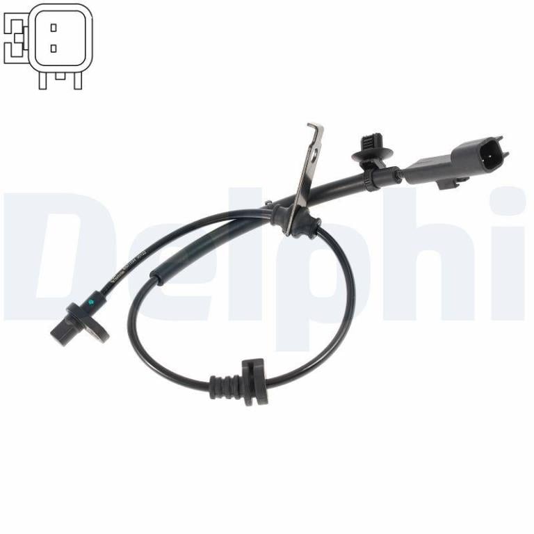 Capteur ABS (Capteur de vitesse de roue) DELPHI ref. SS21234-12B1