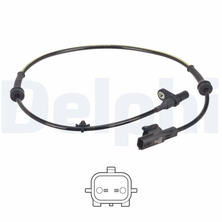 Sensor, revoluciones de la rueda DELPHI ref. SS21257-12B1