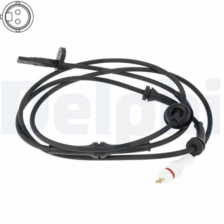 Capteur ABS (Capteur de vitesse de roue) DELPHI ref. SS21272-12B1