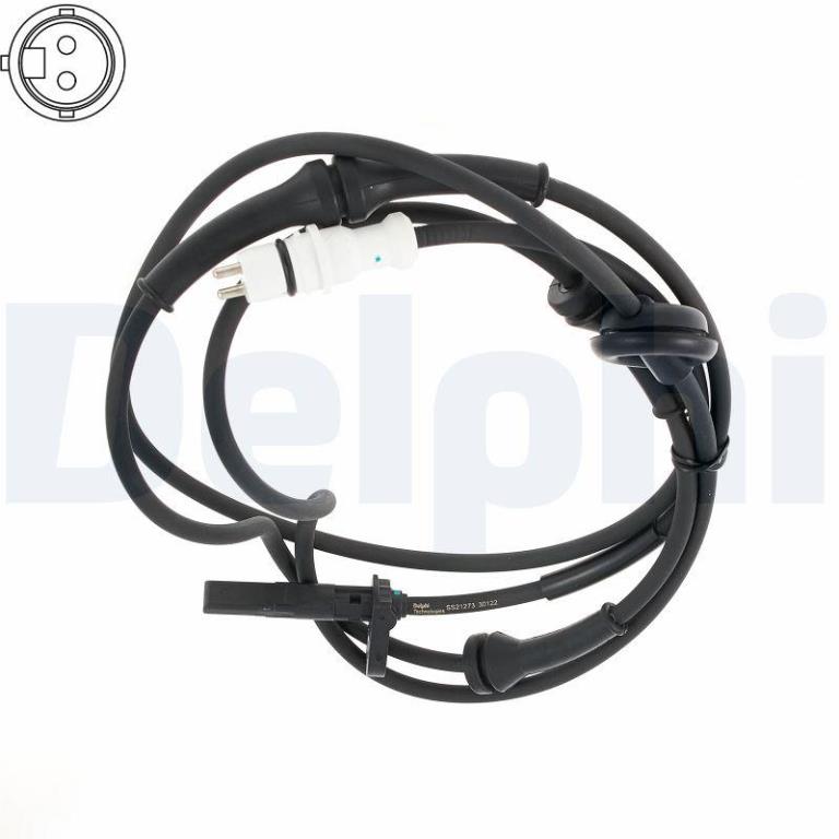 Capteur ABS (Capteur de vitesse de roue) DELPHI ref. SS21273-12B1