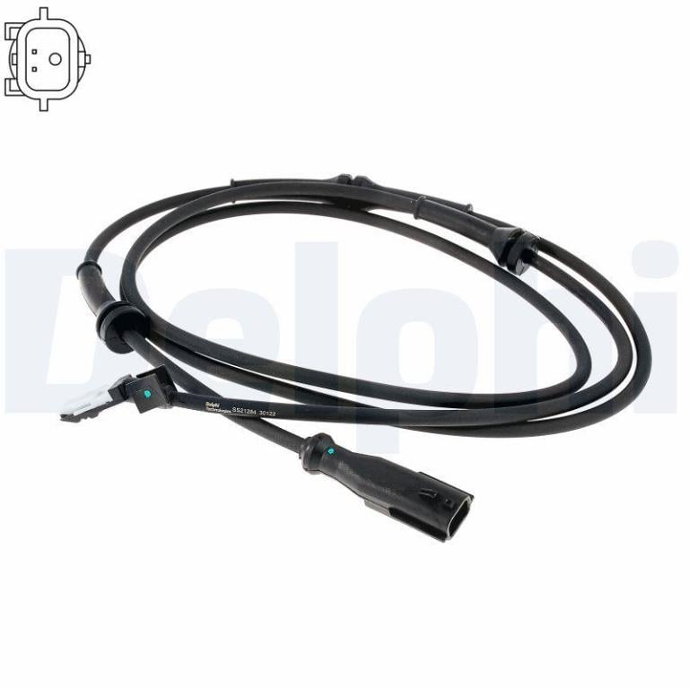 Capteur ABS (Capteur de vitesse de roue) DELPHI ref. SS21284-12B1