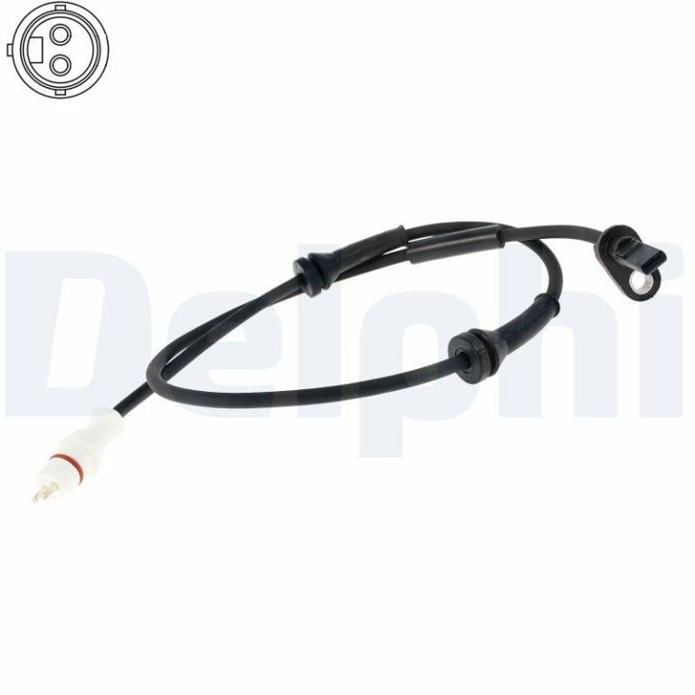 Capteur ABS (Capteur de vitesse de roue) DELPHI ref. SS21296-12B1