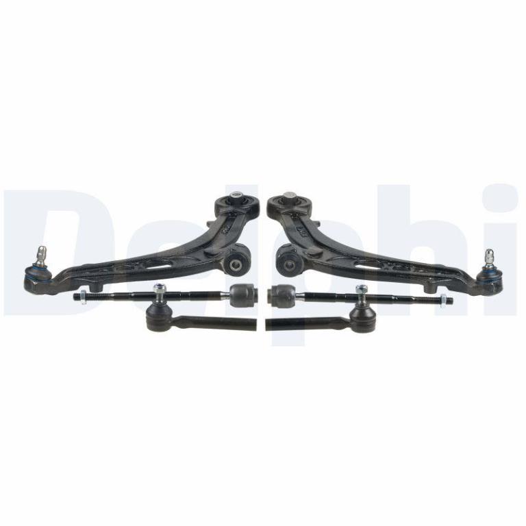 Kit de reparação, triângulos, braços de suspensão DELPHI ref. TC1960KIT
