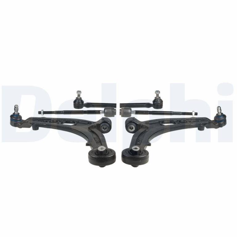 Kit de reparação, triângulos, braços de suspensão DELPHI ref. TC1960KIT
