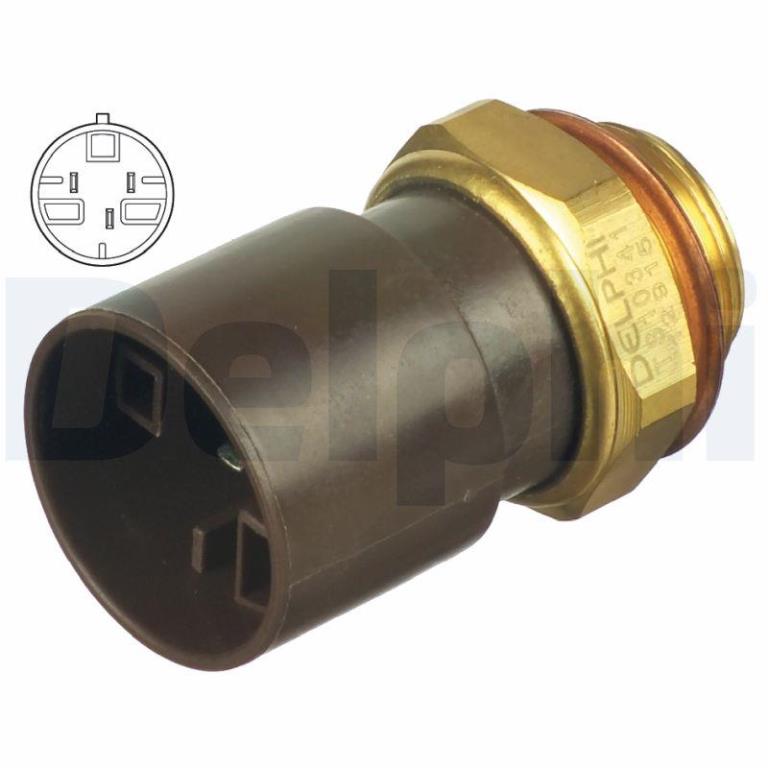 Interruptor de temperatura, ventilador del radiador DELPHI ref. TS10341