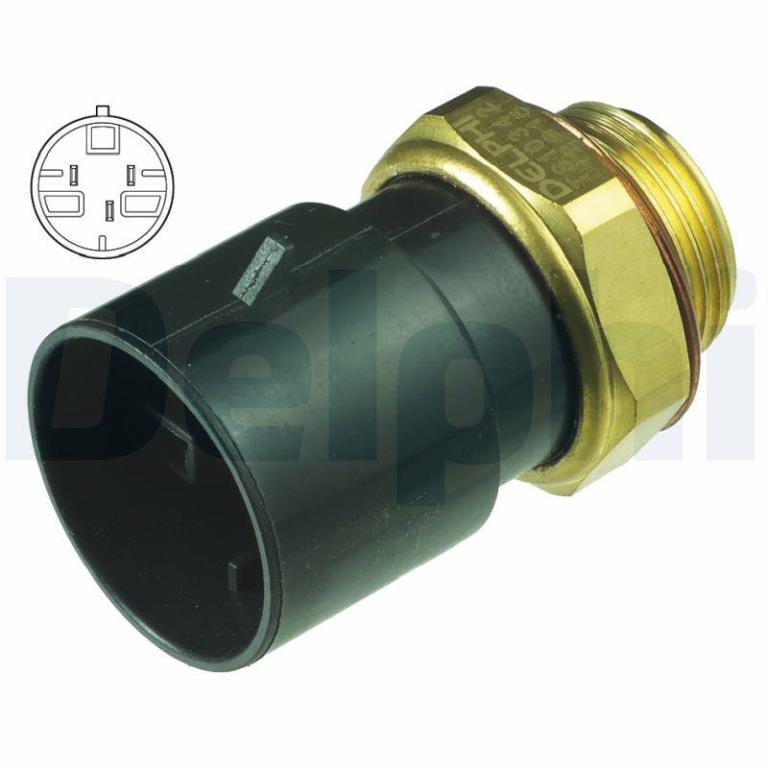 Interruptor de temperatura, ventilador do radiador DELPHI ref. TS10342