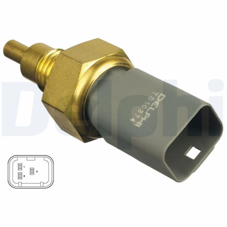 Sonde de température, liquide de refroidissement DELPHI TS10374