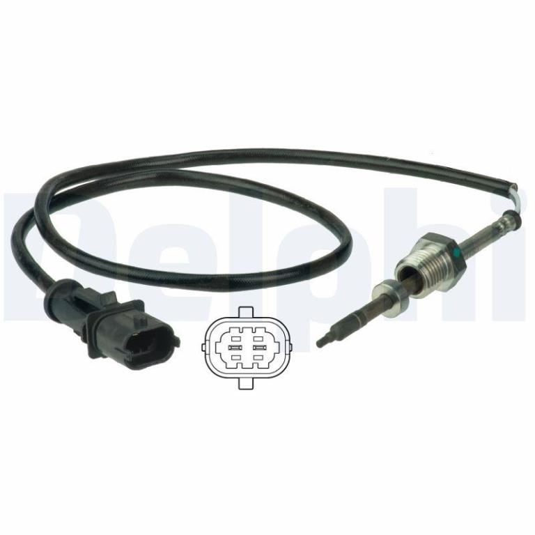 Sensor, temperatura gas de escape DELPHI ref. TS30007