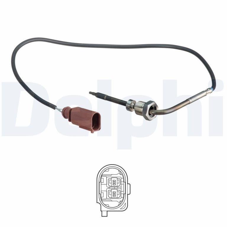 Sensor, temperatura gas de escape DELPHI TS30184
