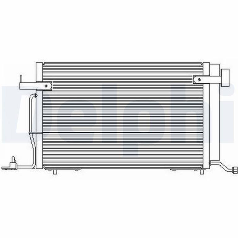 Condensador, aire acondicionado DELPHI ref. TSP0225176