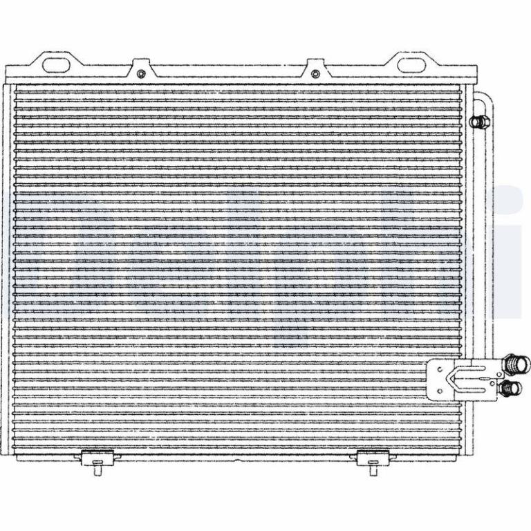 Condensador, aire acondicionado DELPHI ref. TSP0225194