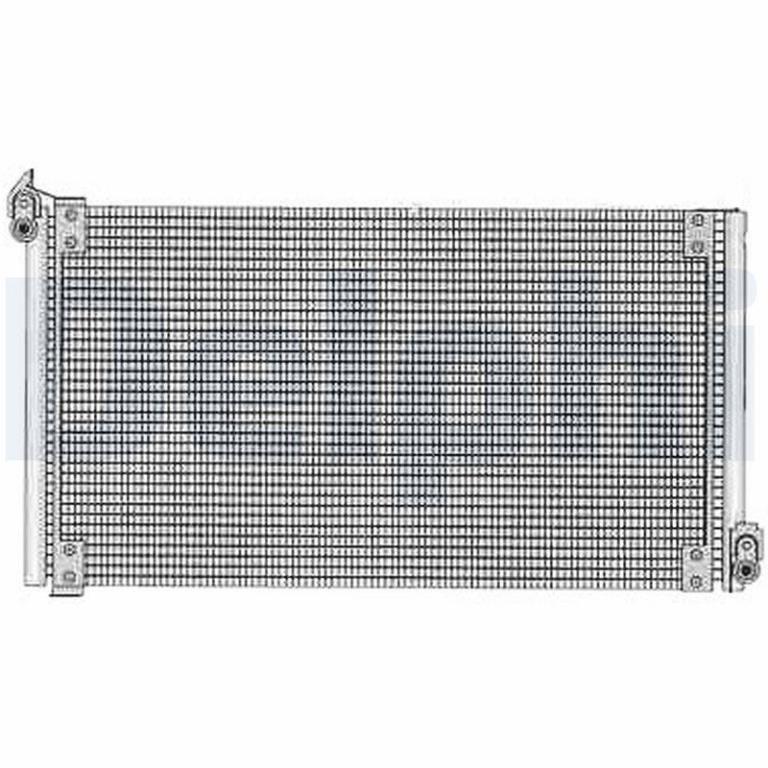 Condenseur, climatisation (Radiateur de climatisation) DELPHI ref. TSP0225258