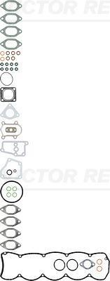 Pochette de joints haut moteur (Pochette de rodage) REINZ ref. 02-31733-11