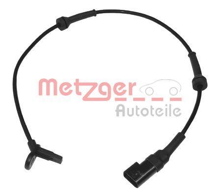 Capteur ABS (Capteur de vitesse de roue) METZGER ref. 0900024