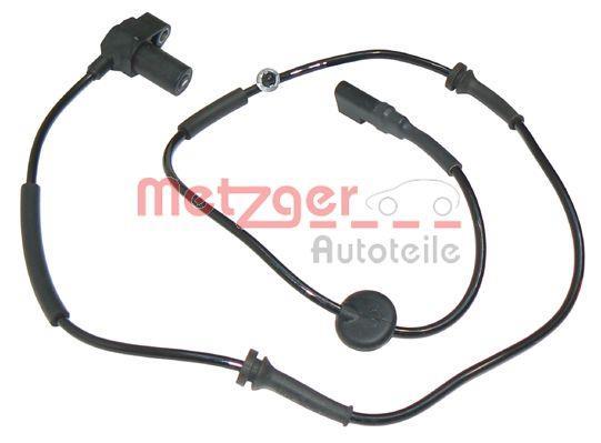 Capteur ABS (Capteur de vitesse de roue) METZGER 0900029