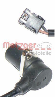 Capteur ABS (Capteur de vitesse de roue) METZGER ref. 0900030