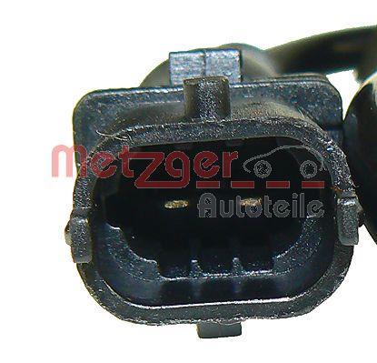 Capteur ABS (Capteur de vitesse de roue) METZGER ref. 0900045