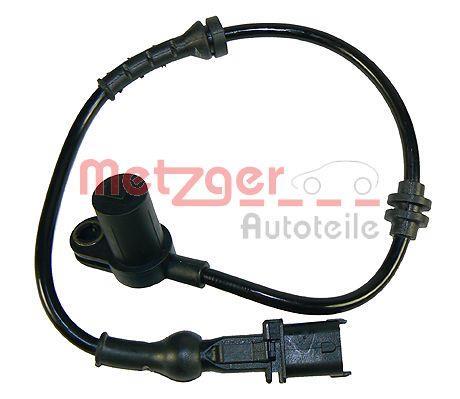 Capteur ABS (Capteur de vitesse de roue) METZGER ref. 0900045