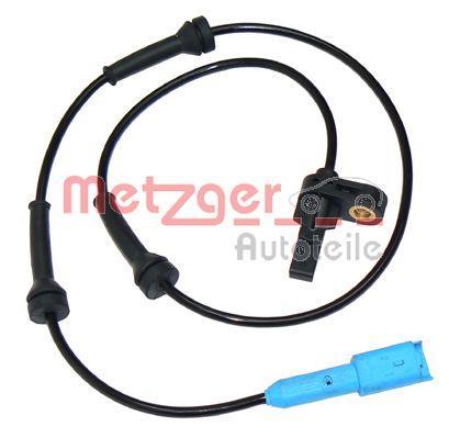 Capteur ABS (Capteur de vitesse de roue) METZGER ref. 0900061