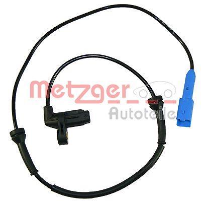 Capteur ABS (Capteur de vitesse de roue) METZGER ref. 0900062