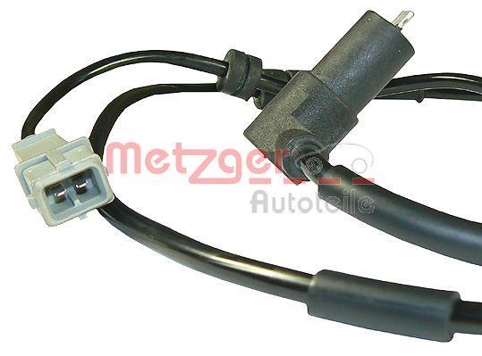 Capteur ABS (Capteur de vitesse de roue) METZGER ref. 0900107