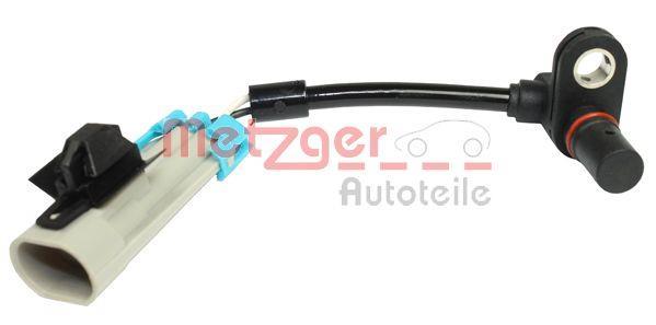 Capteur ABS (Capteur de vitesse de roue) METZGER ref. 0900135