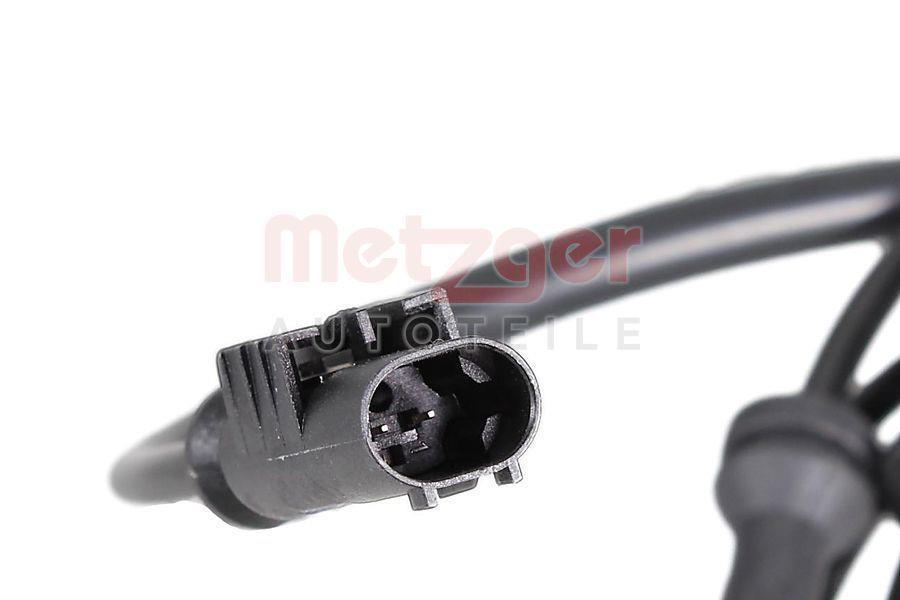 Capteur ABS (Capteur de vitesse de roue) METZGER ref. 09001525