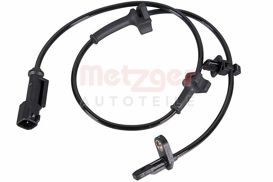 Capteur ABS (Capteur de vitesse de roue) METZGER ref. 09001564