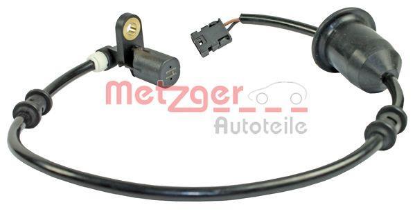 Capteur ABS (Capteur de vitesse de roue) METZGER 0900203