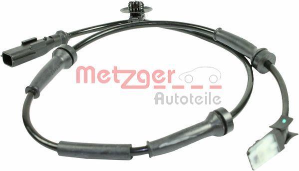 Capteur ABS (Capteur de vitesse de roue) METZGER ref. 0900220