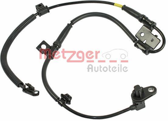 Capteur ABS (Capteur de vitesse de roue) METZGER ref. 0900227