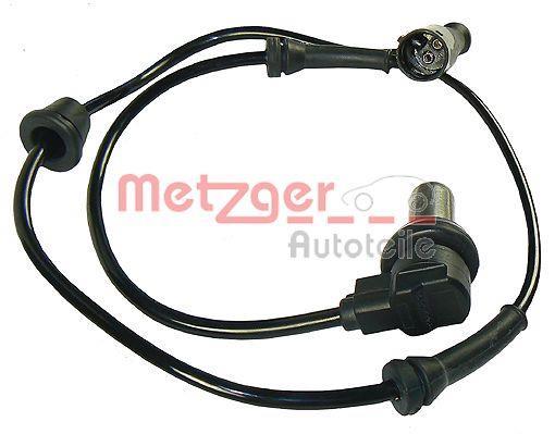 Capteur ABS (Capteur de vitesse de roue) METZGER ref. 0900289