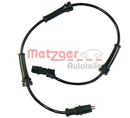 Capteur ABS (Capteur de vitesse de roue) METZGER ref. 0900313