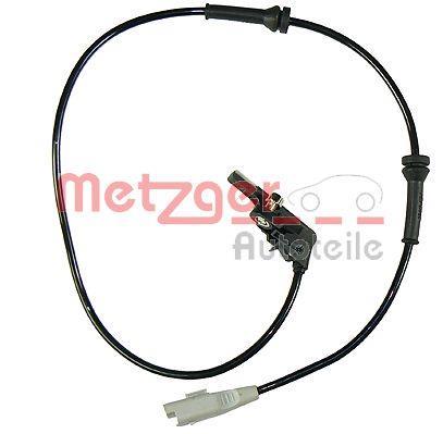 Capteur ABS (Capteur de vitesse de roue) METZGER ref. 0900394