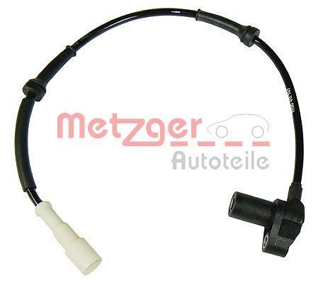 Capteur ABS (Capteur de vitesse de roue) METZGER ref. 0900398